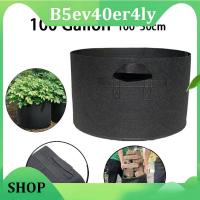 B5ev40er4ly SHOP B5ev40er4ly SHOP 100 Gallon Hand Held Plant Grow Bags Fabric Pot Jardim Orchard Garden Flowers Plant Growing Container Gardening Tools