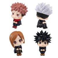 1pcs Jujutsu Kaisen Figurin 10cm cute Gojo Satoru Figure Itadori Yuji Fushiguro Megumi Kugisaki Nobara