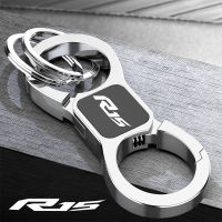 สำหรับ YAMAHA R15 R Series พวงกุญแจรถจักรยานยนต์ R1 R3 R6 R25 Keyholder