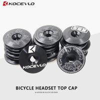 【YF】 KOCEVLO Bicycle Headset top Cap Aluminum Alloy Bike Stem 28.6mm 1 1/8  Steerer Fork Tube Cover