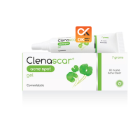 คลีนาสการ์ แอคเน่ Clenascar 7 g **หลอดเขียว**  Acne spot gel  สปอต เจล เจลแต้มสิวจากใบบัวบก (วันหมดอายุ 24/3/25)