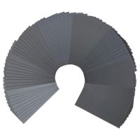 80 Pcs Assortment 9X3.6 Inch Silicon Carbide Grit for Metal Sanding Wood Furniture Finishing and Automotive Polishing