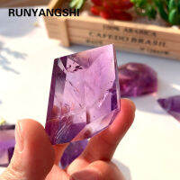 Natural Geometry Transparency Crystal Boutique Amethyst Polyhedron Irregular Gemstone Energy Quartz Decoration