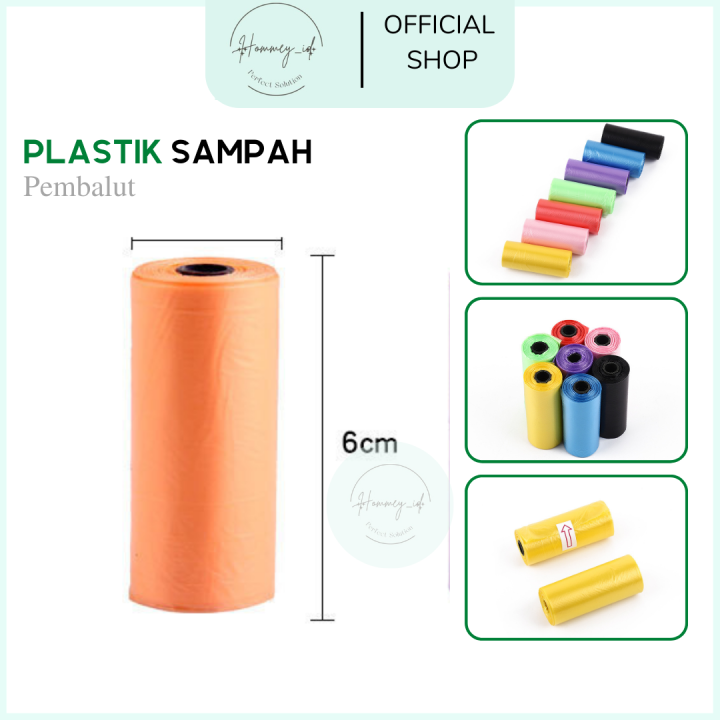 Hommey Id Kantong Sampah X Cm Plastik Sampah Roll Kantong