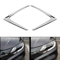 Chrome Head Light Front Lamp Triple-cornered Trim Cover Molding Styling Bezel Lid Garnish for Honda Hrv Vezel 2014-2019