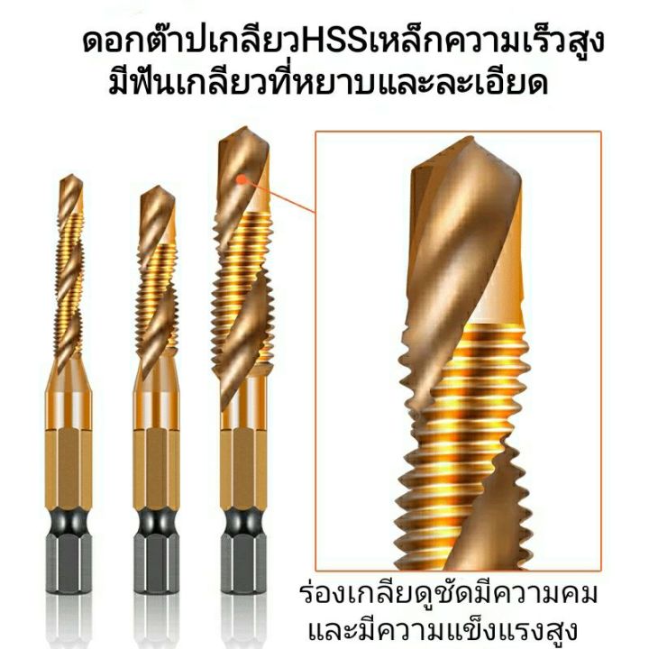 pro-โปรแน่น-ดอกต๊าปเกลียว-ดอกสว่านต๊าปเกลียว-ดอกต๊าปเกลียวรุ่นใหม่-เจาะได้เกลียวในดอกเดียว-ต๊าปเกลียว-ดอกเจะเกลียว-ดอกทำเกลียว-ราคาสุดคุ้ม-ดอก-สว่าน-ดอก-สว่าน-เจาะ-ปูน-ดอก-สว่าน-เจาะ-เหล็ก-ดอก-สว่าน-เ