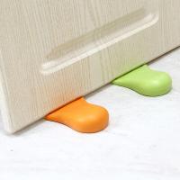 1pc Practical Kid Baby Cute Foot Shape Finger Safety Door Stopper Home Office Stops Protector Door Catcher Block Decorative Door Stops