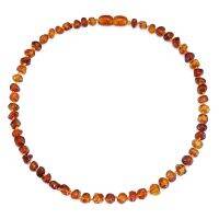 Baltic Amber Teething Necklace For Baby - Simple Package - 7 Sizes - 10 Colors - Lab Tested