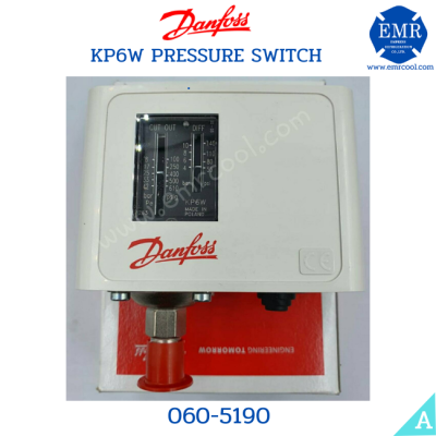 DANFOSS KP6W High Pressure Control Auto-Reset 060-5190