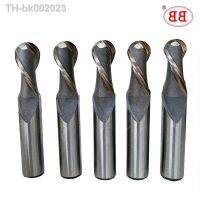 ✎ BB HSS Ball Nose End Mill 2 Flute 4 Flute with Straight Shank Radius 0.5 to R16 Milling Cutter CNC Metal Machining Tool