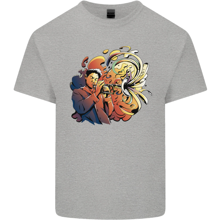 tumpet-player-jazz-mens-cotton-tshirt-tee