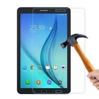 【รักอิเล็กตรอนช็อป】ฟิล์มกระเป๋าป้องกันจอแท็บแล็ต Samsung Galaxy Tab E 8.0ปกป้องหน้าจอสำหรับกระจกเทมเปอร์ T377แบบเต็มพื้นที่2ชิ้น