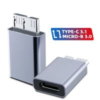 Micro B USB C 3.0 Male to Type C Female Adapter Type-C USB3.0 Micro B Connector for External Hard Drive Disk HDD Cable