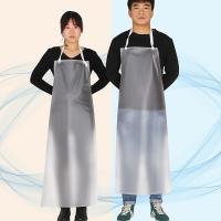 Waterproof and oil proof apron cuff adult neck hung wear-resisting industrial canteen aquatic corset kitchen PVC apron