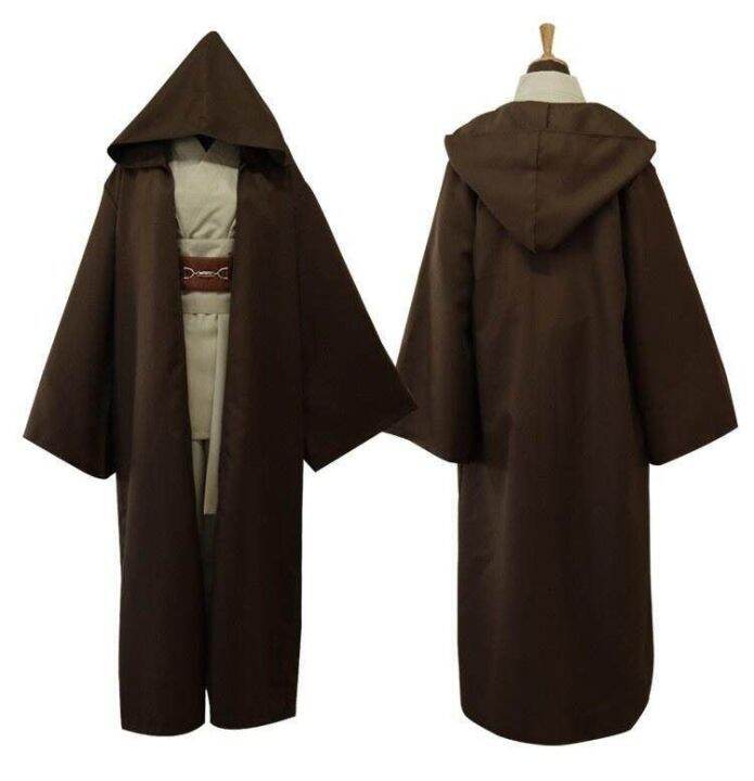 jedi-เครื่องแต่งกายผู้ใหญ่สีดำเสื้อคลุมเจได-hoodie-เสื้อคลุมผู้ชายผู้หญิงฮาโลวีนคอสเพลย์-darth-vader-เครื่องแต่งกายสำหรับ-star-wars