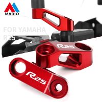 For Yamaha R25 R125 R 25 125 Rearview Mirror Extender Adapters Riser Rear View Base Mirrors Extension Bracket Motorcycle