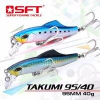 SFT Luxury Series Takumi Isca Artificial Wobbler Minnow With Nice Box Brand Sinking Fishing Lure 95mm/40g