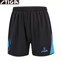 2023 Stiga table tennis shorts new men women sport short sleeve tennis sportswear