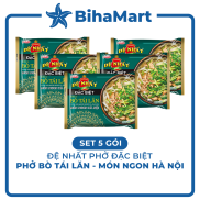 SET OF 5 PACKAGES - ACECOOK - De Nhat Pho Instant Noodle Wok- seared beef