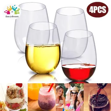 5Pcs Portable Travel Wine Glass Set Creative Plastic Beer Drink