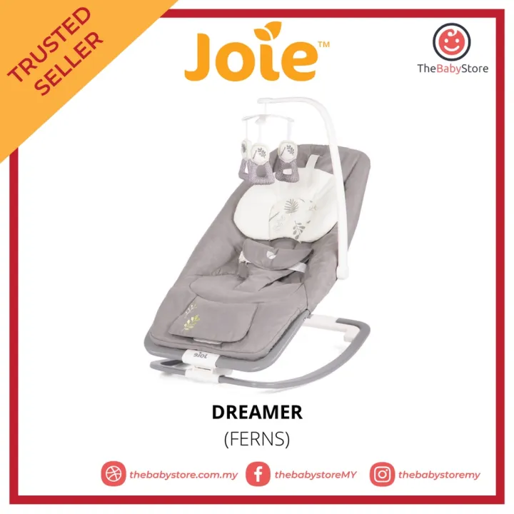 Joie Dreamer Rocker Baby Bouncer Manual Baby RockerFerns Lazada