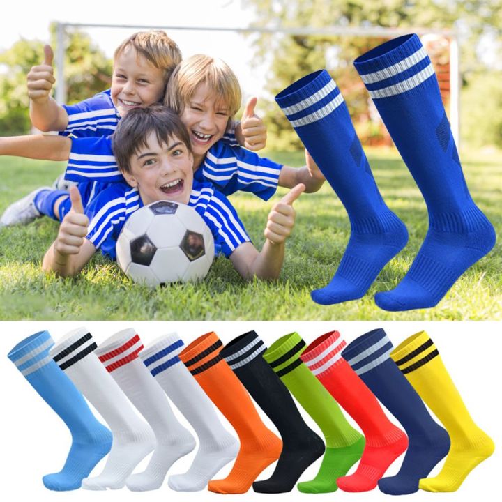 flate-เด็กชายเด็กหญิงเด็กชาย-ชุดกระโปรงยาว-วิ่งฟิตเนส-ของเด็กๆ-ถุงเท้ากีฬาถุงเท้า-ถุงเท้ากีฬาฟุตบอล-กันลื่น-ถุงเท้าฟุตบอลฟุตบอล