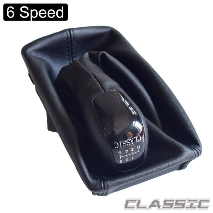 สำหรับ-benz-e-class-w211-s211-2002-2009รถ6เกียร์-shift-stick-knob-lever-หนัง-gaiter-boot-cover-case