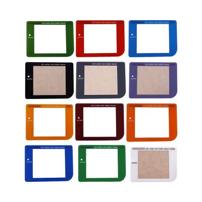 Colourful Glass Screen Lens Cover Display Screen Protector lensFor GameBoy DMG GB Console