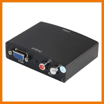 HOT!!ลดราคา ตัวแปลงสัญญาณ HDMI to VGA converter box มีเสียงด้วย ##ที่ชาร์จ แท็บเล็ต ไร้สาย เสียง หูฟัง เคส Airpodss ลำโพง Wireless Bluetooth โทรศัพท์ USB ปลั๊ก เมาท์ HDMI สายคอมพิวเตอร์