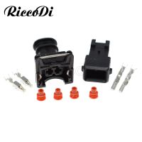 ✣○☍ 1-20Sets 2Pin TE 3.5mm Series Waterproof Plug Connector 282189-1 For Junior Power Timer Fuel Injector EV1 Ignition Coil