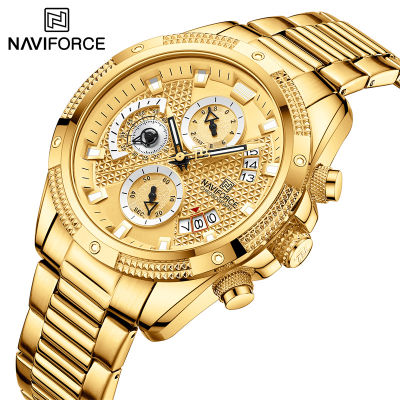Naviforce Top nd Men‘s Fashion Watche 2022 New Arrival Quartz Stainless Steel Durable Waterproof Sports Wrist Watches for Men