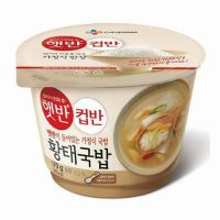 ?Import Item? 황태국밥 ข้าวกับซุปไข่เต้าหู้อ่อน CJ Cupban Hwang Tae Gukbap 170g