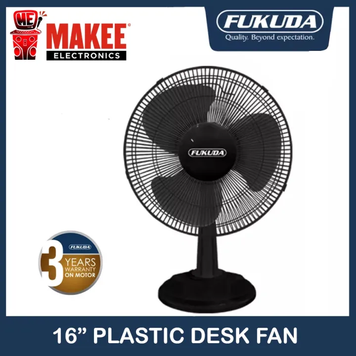 Fukuda DF160C Fukuda Desk Fan Banana Blade 16" Lazada PH