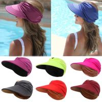 Wide Brim Hat Double-sided Protection Hats Anti-UV Beach Cap Fashion Baseball