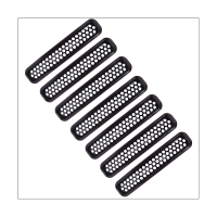 Honeycomb Mesh Front Grill Inserts Kit Replacement for 1997-2006 Jeep Wrangler TJ &amp; Unlimited (7PCS)