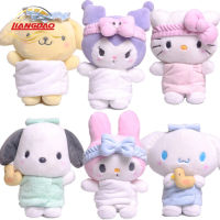 Liangdao ตุ๊กตาสัตว์ยัดไส้ตุ๊กตาผ้ากำมะหยี่ Sanrio 20ซม.,ตุ๊กตาของขวัญคริสต์มาสตกแต่งงานปาร์ตี้สำหรับเด็กเด็กผู้ชายเด็กผู้หญิง【low price】