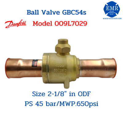 DANFOSS DANFOSS Shut-off ball valve GBC 54 S, 2-1/8 (009L7029)