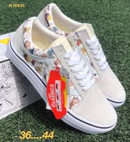 รองเท้าvans old skool x peanuts snoopy (37-44) [พร้อมกล่อง]รองเท้าผ้าใบ รองเท้าแวนส์ รองเท้าผ้าใบสำหรับผู้หญิง H7A022