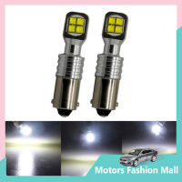 หลอดไฟไฟ Led รถยนต์1คู่ Ba9s ไฟหน้า W5w 8smd ไฮไลต์โคมไฟสัญญาณเลี้ยวถอยหลังอะไหล่แต่ง