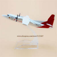 16ซม. Air White โคลอมเบีย Avianca Fokker F-50 FOK F50สายการบินเครื่องบินรุ่นโลหะผสมโลหะโมเดลเครื่องบินเครื่องบิน Airways #007