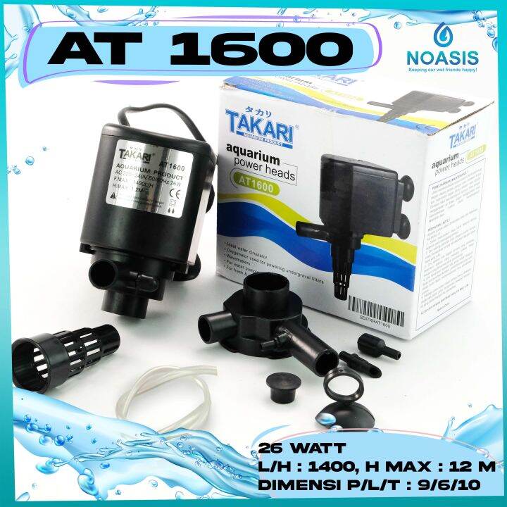 Pompa Air Power Head Aquarium Takari At Submersible Pump Lazada Indonesia