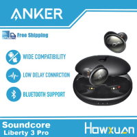 Soundcore Liberty 3 Pro by Anker หูฟังตัดเสียงรบกวน, หูฟังไร้สายเทคโนโลยี True Wireless พร้อม ACAA 2.0 (ไดรเวอร์คู่)