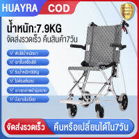 Injury Support and Braces รถเข็น เก้าอี้รถเข็นพับได้ เบรคมือ พับเก็บได้ สะดวกมาก รถเข็น wheelchair