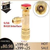 【Flash Sale】Air conditioning repair liquid safety valve R410A R22 1/4" 5/16" Safety Adapter