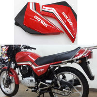 ฝาครอบด้านข้างรถจักรยานยนต์สำหรับ Haojue Suzuki GS 125 GS 125cc พลาสติก ABS Faring แผงซ้ายขวาแบตเตอรี่และเครื่องมือสีแดงสีฟ้าสีดำ