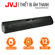 Loa nghe nhạc bluetooth speaker JVJ A2 không dây dáng dài 2 loa cực đỉnh - Kiểu dáng sang trọng hỗ trợ thẻ nhớ, đài FM Loa Bluetooth, Loa karaoke, Loa nghe nhạc bluetooth, loa không dây bảo hành 12 tháng, Micro Bluetooth, thumbnail