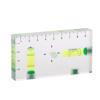 High Precision Transparent Two Direction Magnetic Level Bubble Mini Level