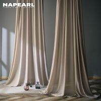 Napearl ผ้าม่านหน้าต่าง สไตล์นอร์ดิก 1 ชิ้น