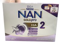NAN GOLD pro HA 2 Follow-on Formula แนน โกลด์ โปร เอชเอ 2 อาหารสูตรต่อเนื่องสำหรับทารกและเด็กเล็ก 1400 กรัม