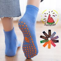 Summer Mother Kids Anti-slip Socks Child Non Slip Sock With Grip Baby Socks For Boy Girl Mesh Soft Anti Slip Silicone Floor Sock